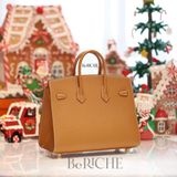  Birkin B25 Sellier Epsom Gold GHW 