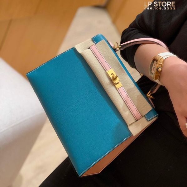  Kelly K25 Epsom Bicolor GHW 