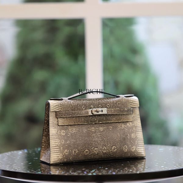  Kelly Pochette KP22 Lizard Ombre PHW 