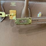  Birkin B25 Togo Gold GHW 