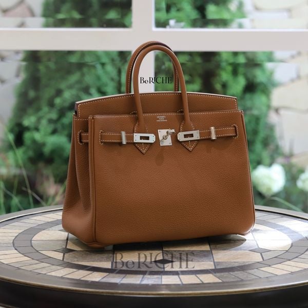  Birkin B25 Togo Gold PHW 