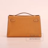  Kelly Pochette KP22 Swift Leather Gold 