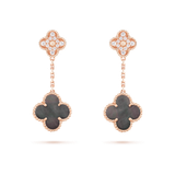  VCA Magic Alhambra earrings, 2 motifs 