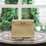  Kelly Danse Bag Evercolor Leather Craie GHW 
