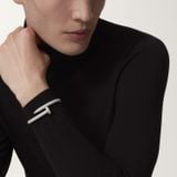  CARTIER JUSTE UN CLOU BRACELET, LARGE MODEL, HALF-PAVED 