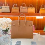  Birkin B25 Sellier Gold PHW 