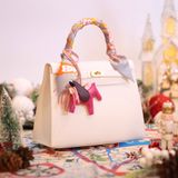  Kelly K25 Epsom Blanc GHW 
