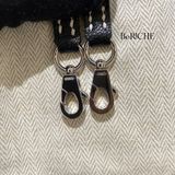  Kelly mini Hss K20 Chevre Blanc/ Black PHW 