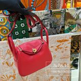  Mini Lindy 20 Swift Leather Rouge GHW 