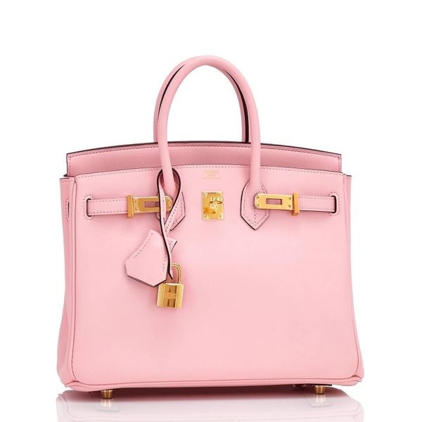  Birkin B25 Swift Rose Sakura GHW 