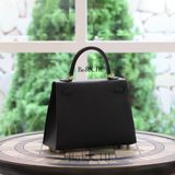  Kelly K25 Epsom Noir Black GHW 