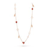  VCA Lucky Spring long Necklace, 15 motifs 