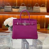  Birkin B30 Togo Rose  Pourple PHW 