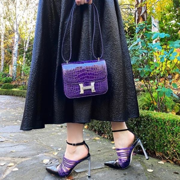  Constance C18 Crocodile Alligator Ultra Violet PHW 