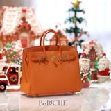  Birkin 25 B25 togo Orange GHW 