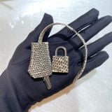  Birkin B25  Lizard Ombre GHW 