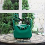  Mini Lindy 20 Swift Leather Menthe GHW 