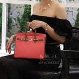  Birkin Hss B25 Epsom Bicolor Rose Azalea/ Etoupe Brushed PHW 