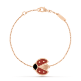  VCA Lucky Spring bracelet, open wings ladybug 