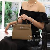  Kelly K25 Togo Etoupe PHW 