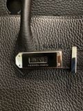  Birkin B40 Clemence  Black PHW 