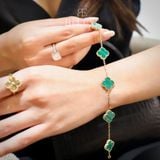  VCA Vintage Alhambra bracelet, 5 motifs 