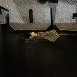  Birkin B25 Sellier Epsom Black GHW 