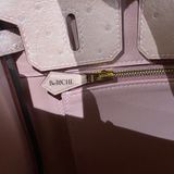  Birkin B25 Ostrich Terre Cuite GHW 