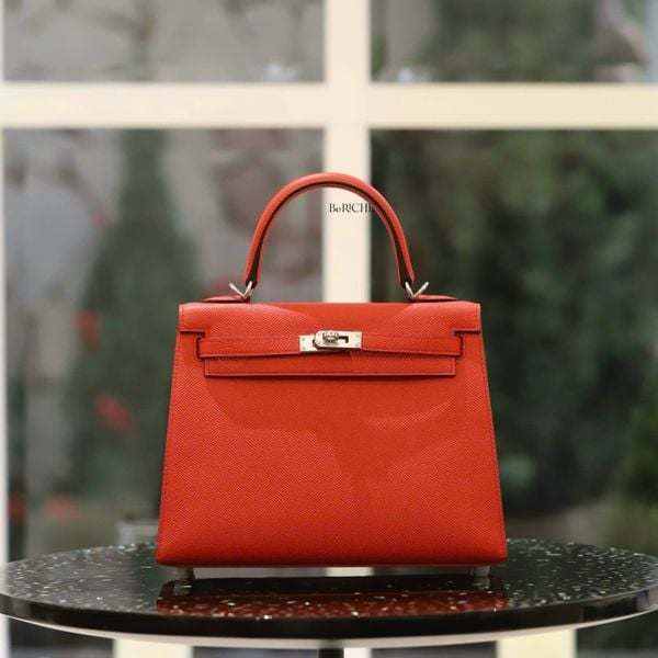  Kelly K25 Epsom Rouge de coeur PHW 