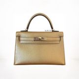  Kelly Mini K20 Metallic Gold Chevre Myzore GHW 