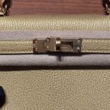  Kelly Mini K20 Metallic Gold Chevre Myzore GHW 