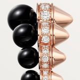  CLASH DE CARTIER RING, ONYX, EXTRA-LARGE MODEL, DIAMONDS 