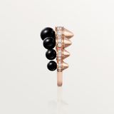  CLASH DE CARTIER RING, ONYX, EXTRA-LARGE MODEL, DIAMONDS 