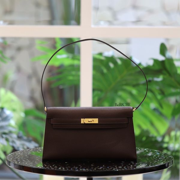  Kelly Elan Chèvre Burgundy GHW 