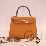  Kelly K25 Epsom Bicolor (Toffee/Gris Asphalt) 