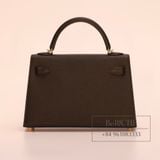  Kelly Mini K20 Epsom Noir Black 