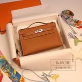  Kelly Pochette KP22 Swift Leather Gold 