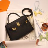  Kelly Mini K20 Epsom Noir Black 