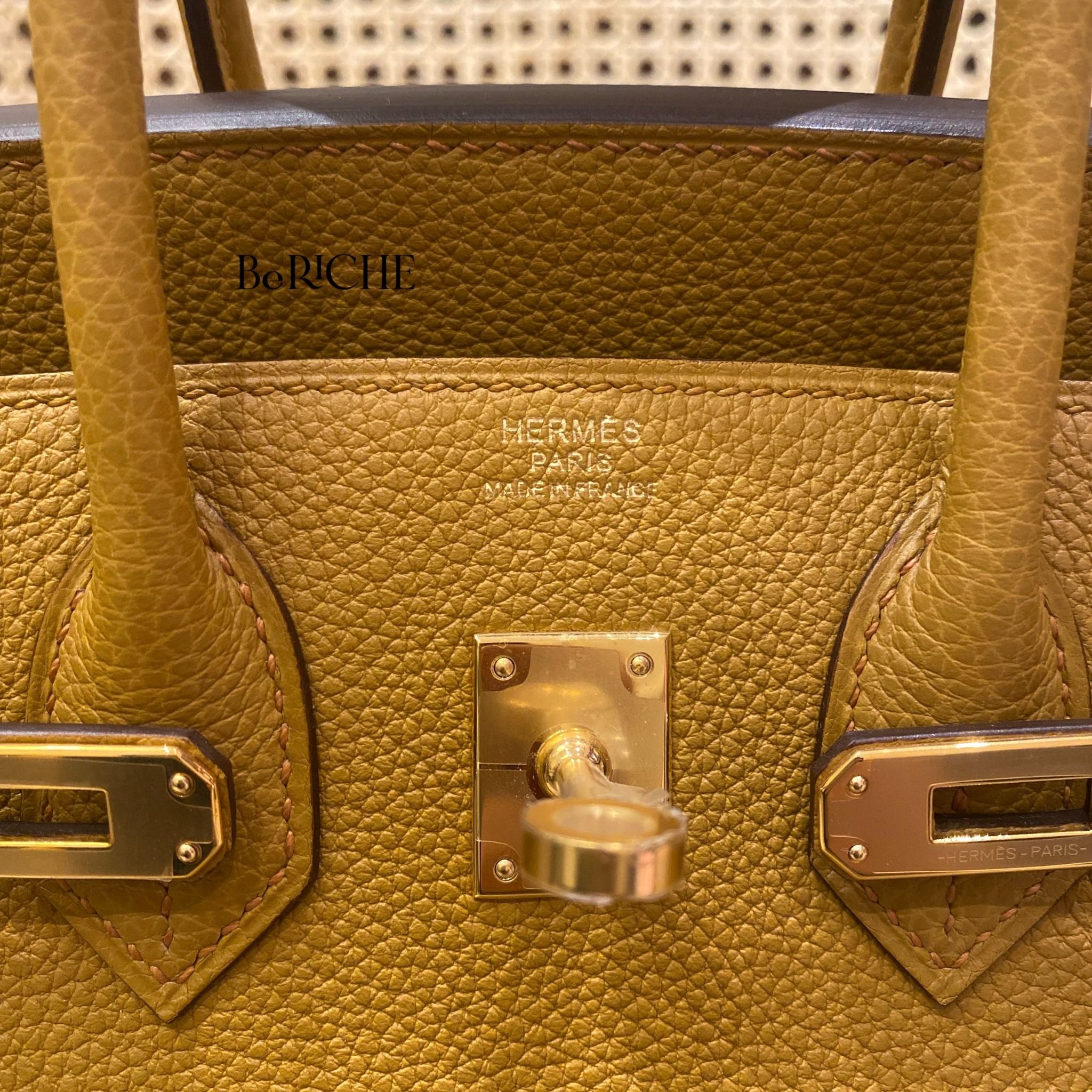  Birkin B25 Togo Sesame 