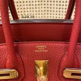  Birkin B25 Togo Rouge Vif 