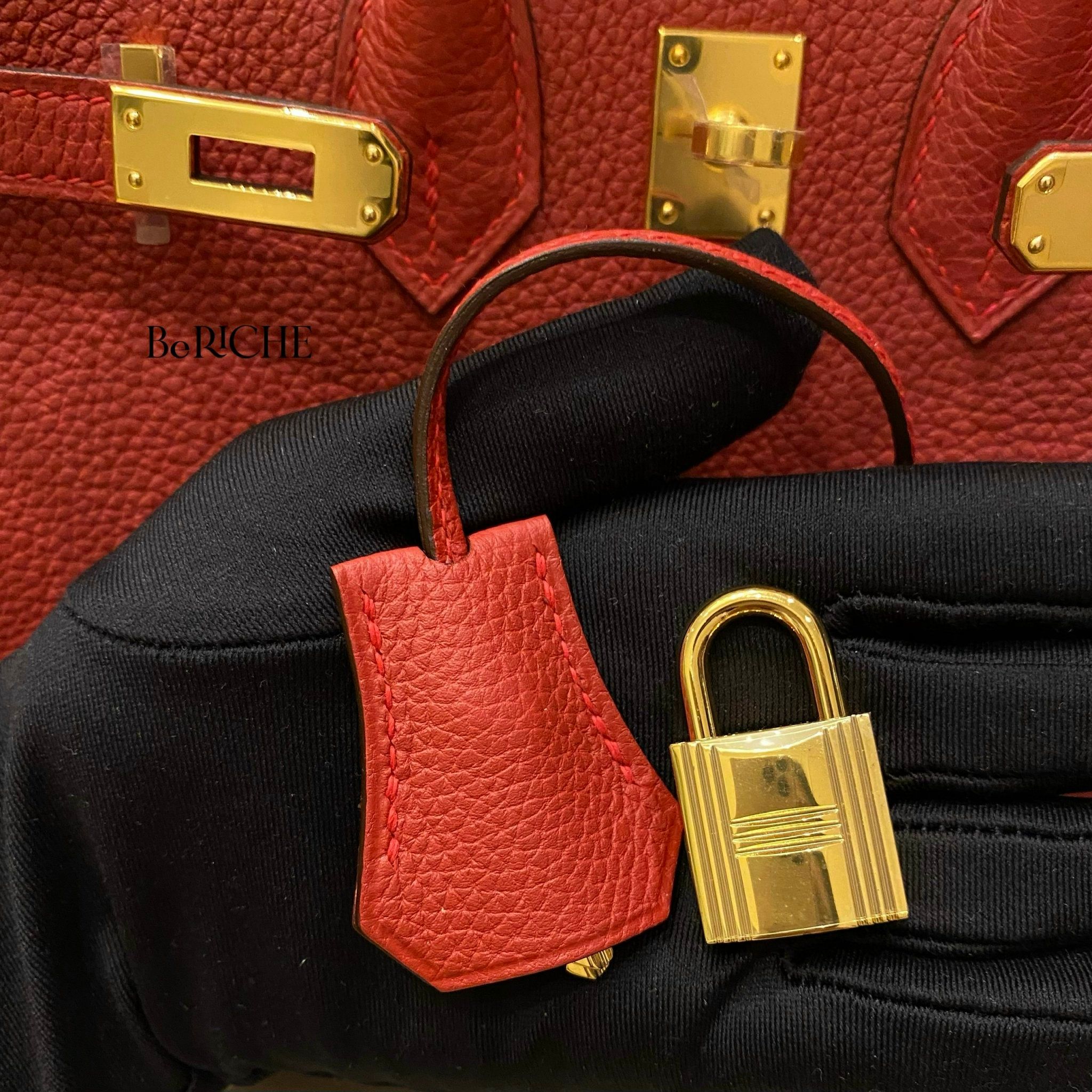  Birkin B25 Togo Rouge Vif 