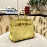  Birkin B25 Togo Jaune Poussin GHW 