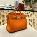  Birkin 25 B25 togo Orange GHW 