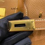  Birkin B30 Togo Gold GHW 