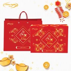 Hộp quà Tết Lộc Xuân - An Khang 663g