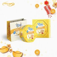 Tipo bánh trứng sữa chua rắc hạt điều & caramel 300g