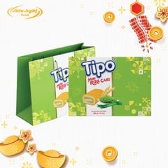 Tipo Bánh Bông lan cuộn kem hương Cốm 396g