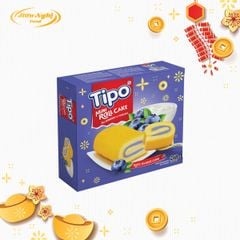 Tipo Bánh Bông lan cuộn kem sữa chua Việt Quất 268g