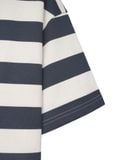  HOWS® STRIPED POLO / NAVY 