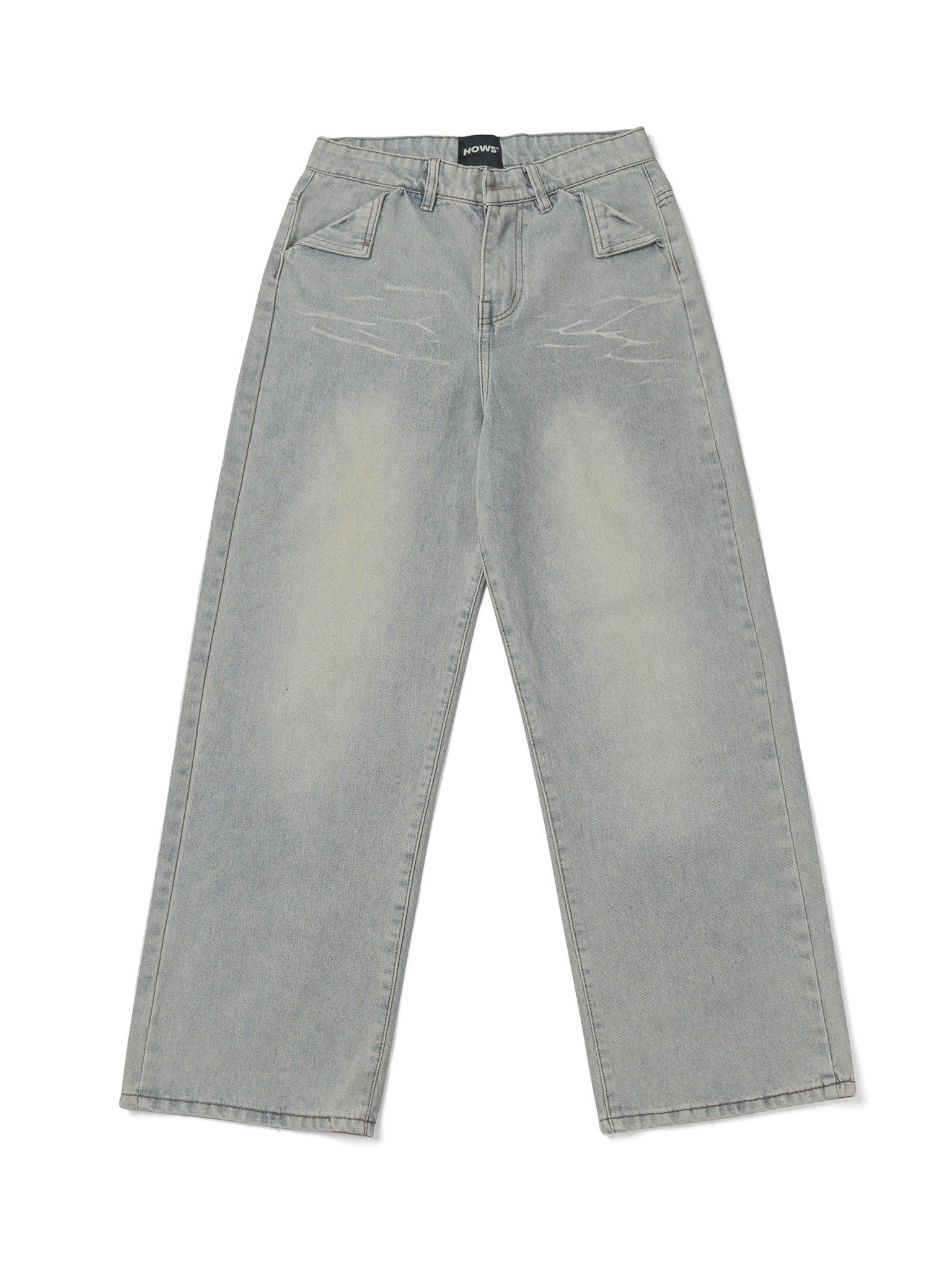  HOWS® INSIDE-OUT JEANS PANTS / LIGHT GREY 